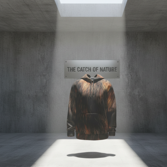 THE OBSIDIAN MOSAIC // TORTOISESHELL DNA-MATCH HOODIE
