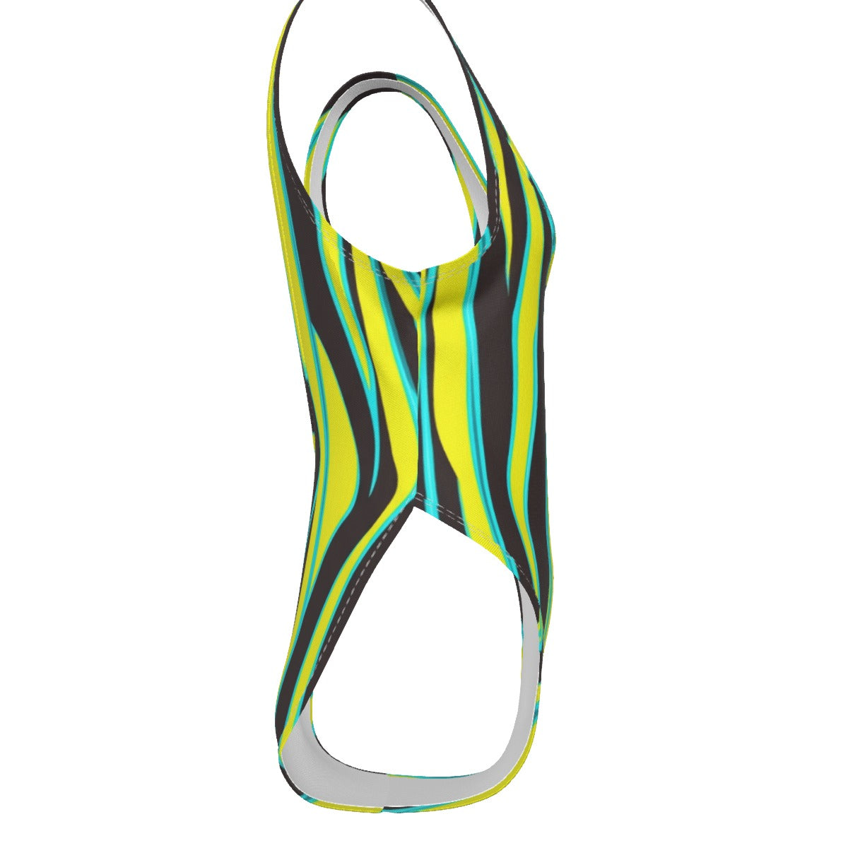 The Royal Angelfish — Scoop-Neck Resort One-Piece