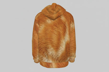 THE MARMALADE MAVERICK // ORANGE TABBY DNA-MATCH HOODIE