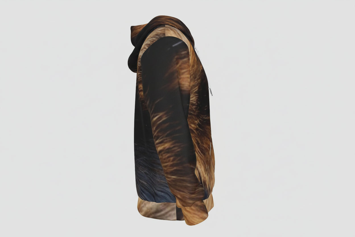 THE OBSIDIAN MOSAIC // TORTOISESHELL DNA-MATCH HOODIE