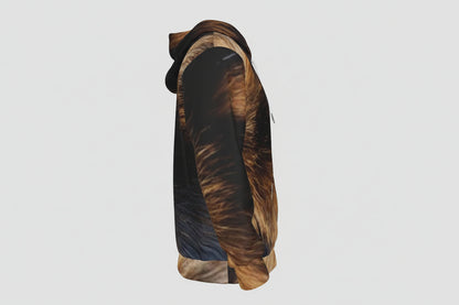 THE OBSIDIAN MOSAIC // TORTOISESHELL DNA-MATCH HOODIE