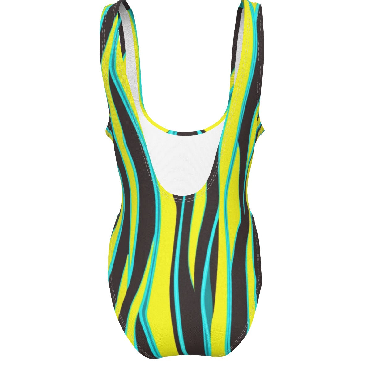 The Royal Angelfish — Scoop-Neck Resort One-Piece