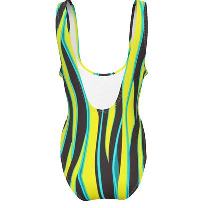 The Royal Angelfish — Scoop-Neck Resort One-Piece