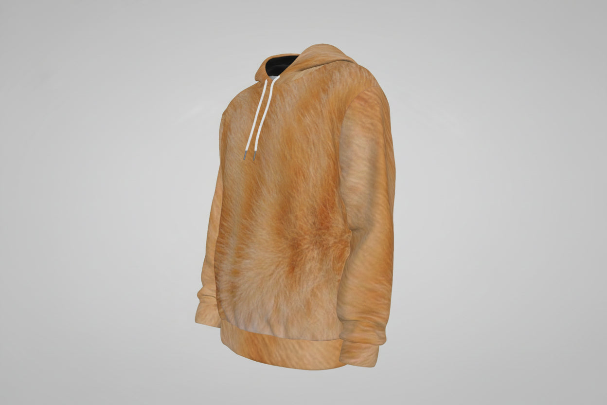 THE MARMALADE MAVERICK // ORANGE TABBY DNA-MATCH HOODIE