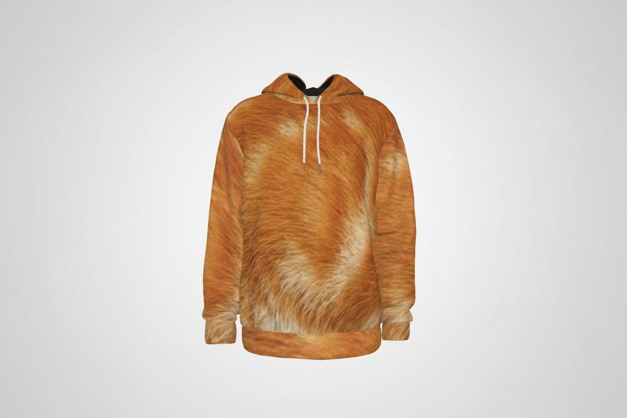 THE MARMALADE MAVERICK // ORANGE TABBY DNA-MATCH HOODIE