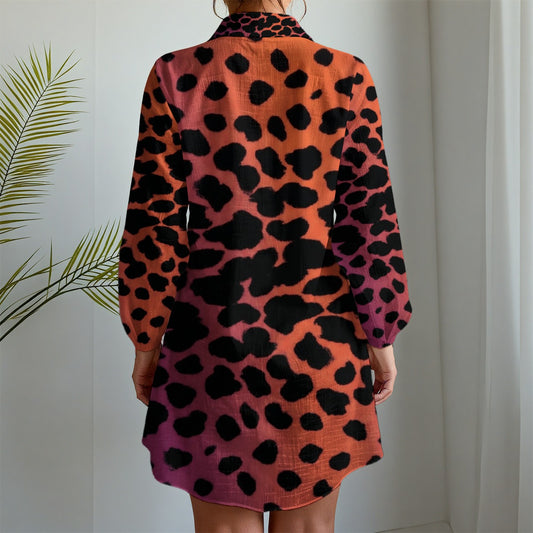 The Fire Dahlia — Leopard Bloom Edition