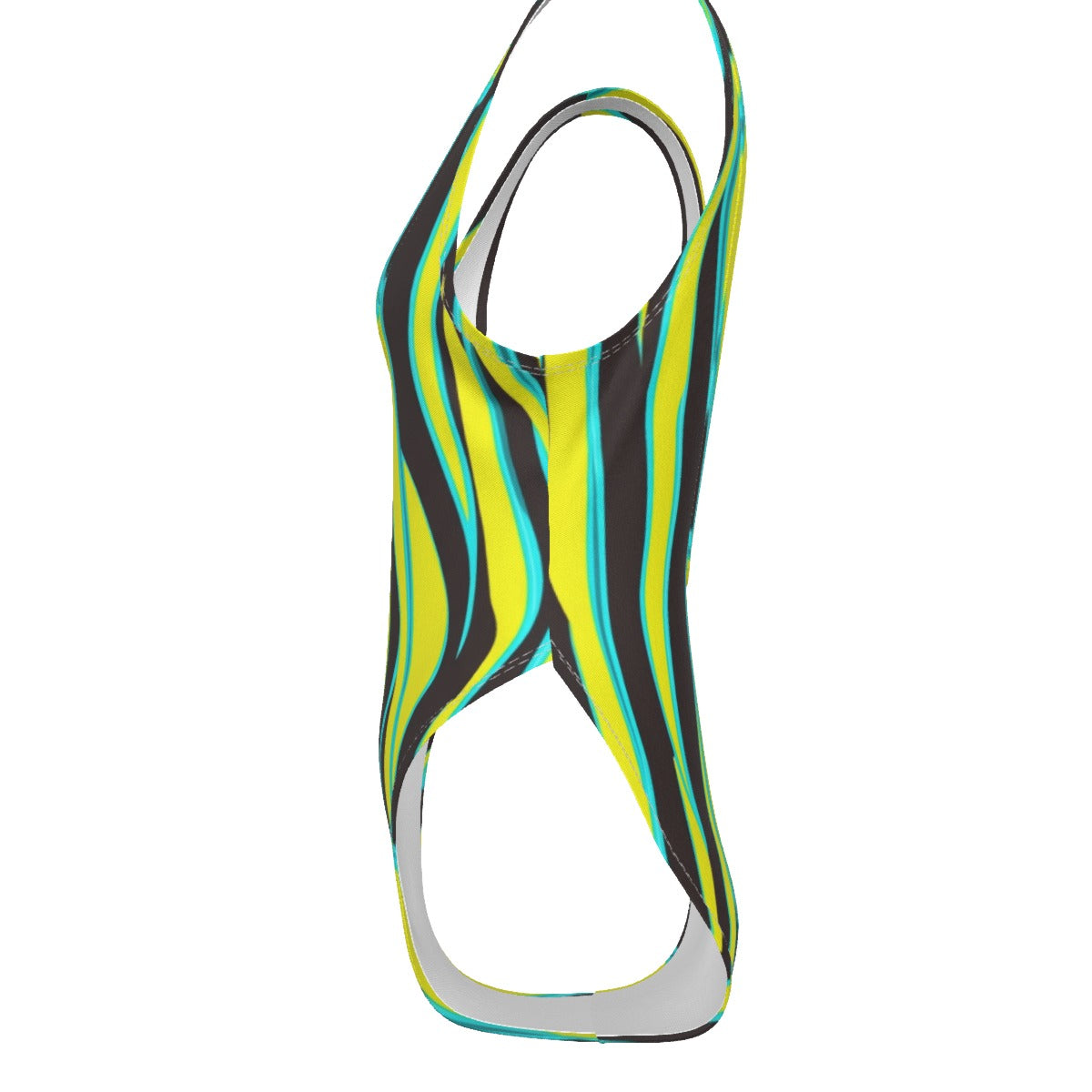 The Royal Angelfish — Scoop-Neck Resort One-Piece