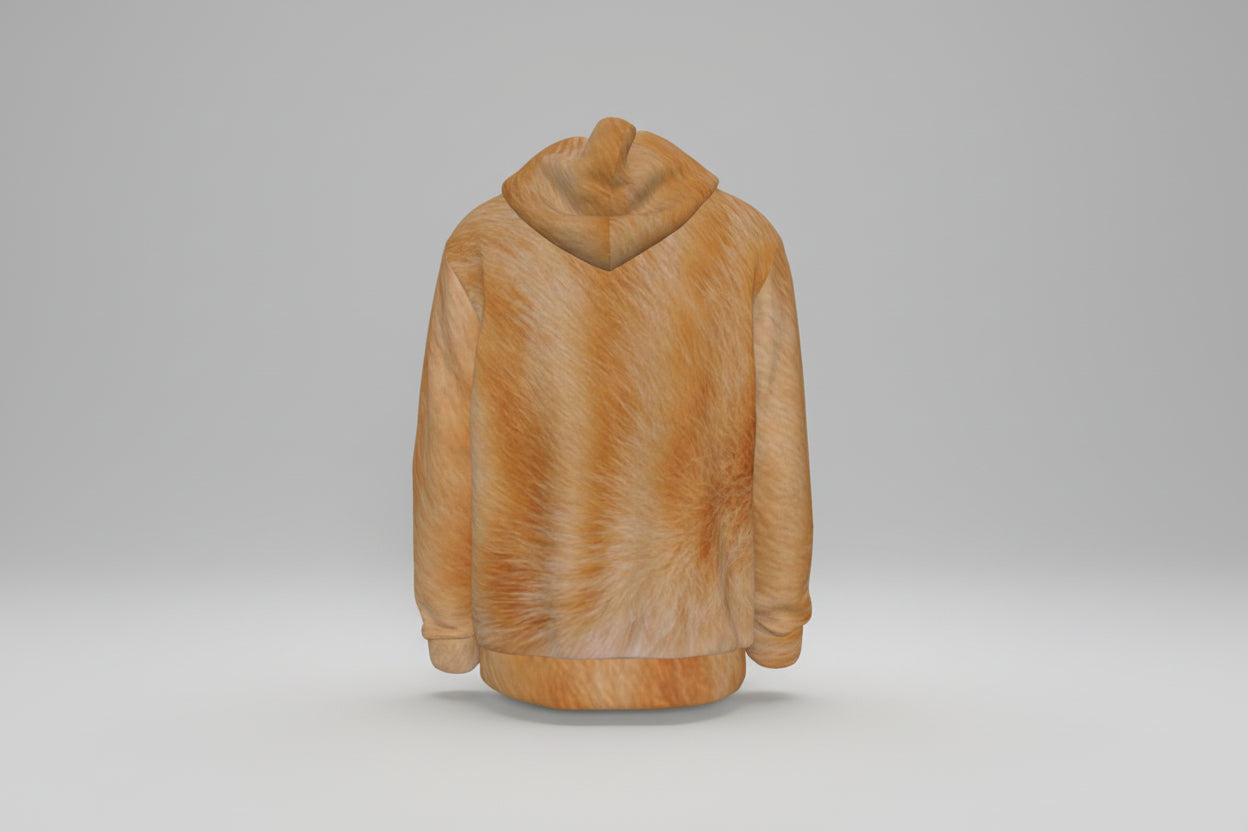 THE MARMALADE MAVERICK // ORANGE TABBY DNA-MATCH HOODIE