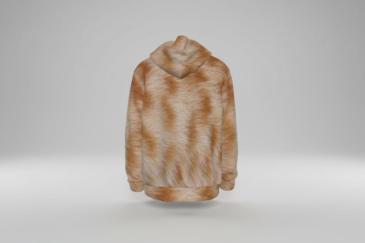 THE MARMALADE MAVERICK // ORANGE TABBY DNA-MATCH HOODIE (V.02)