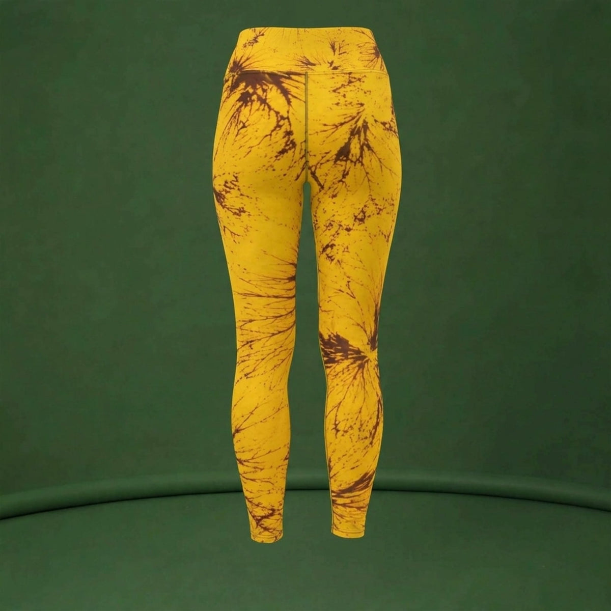 Sorbet Honeybee Viola Leggings – abstract print from the real flower, image 7