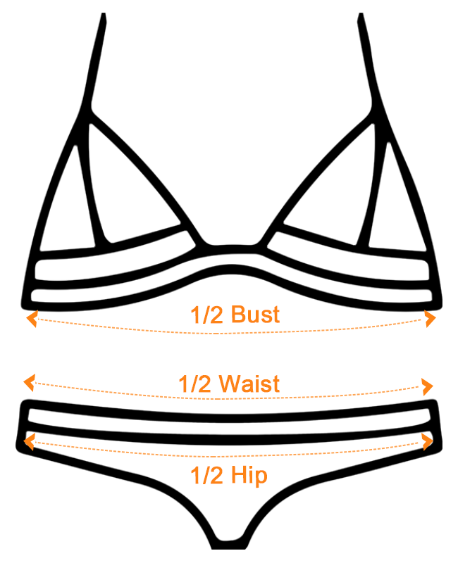 THE ROYAL ANGELFISH // HALTER SWIMSUIT SET