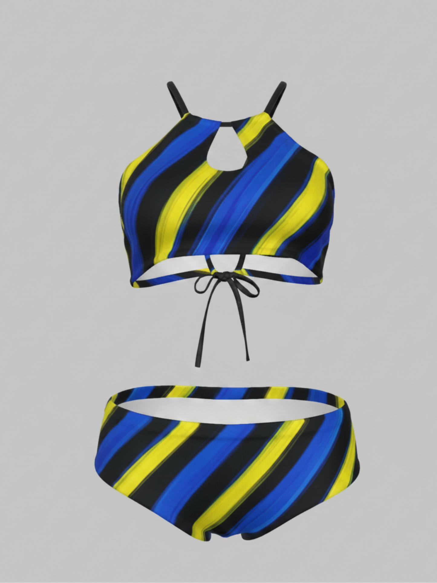 The Royal Angelfish — Cami Keyhole One-Piece Swimsuit