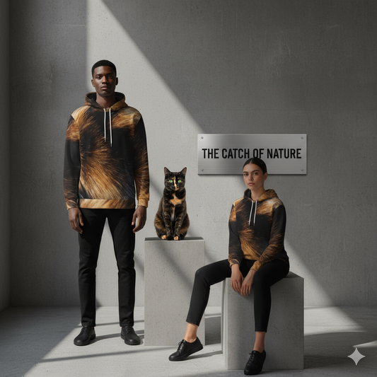 THE OBSIDIAN MOSAIC // TORTOISESHELL DNA-MATCH HOODIE