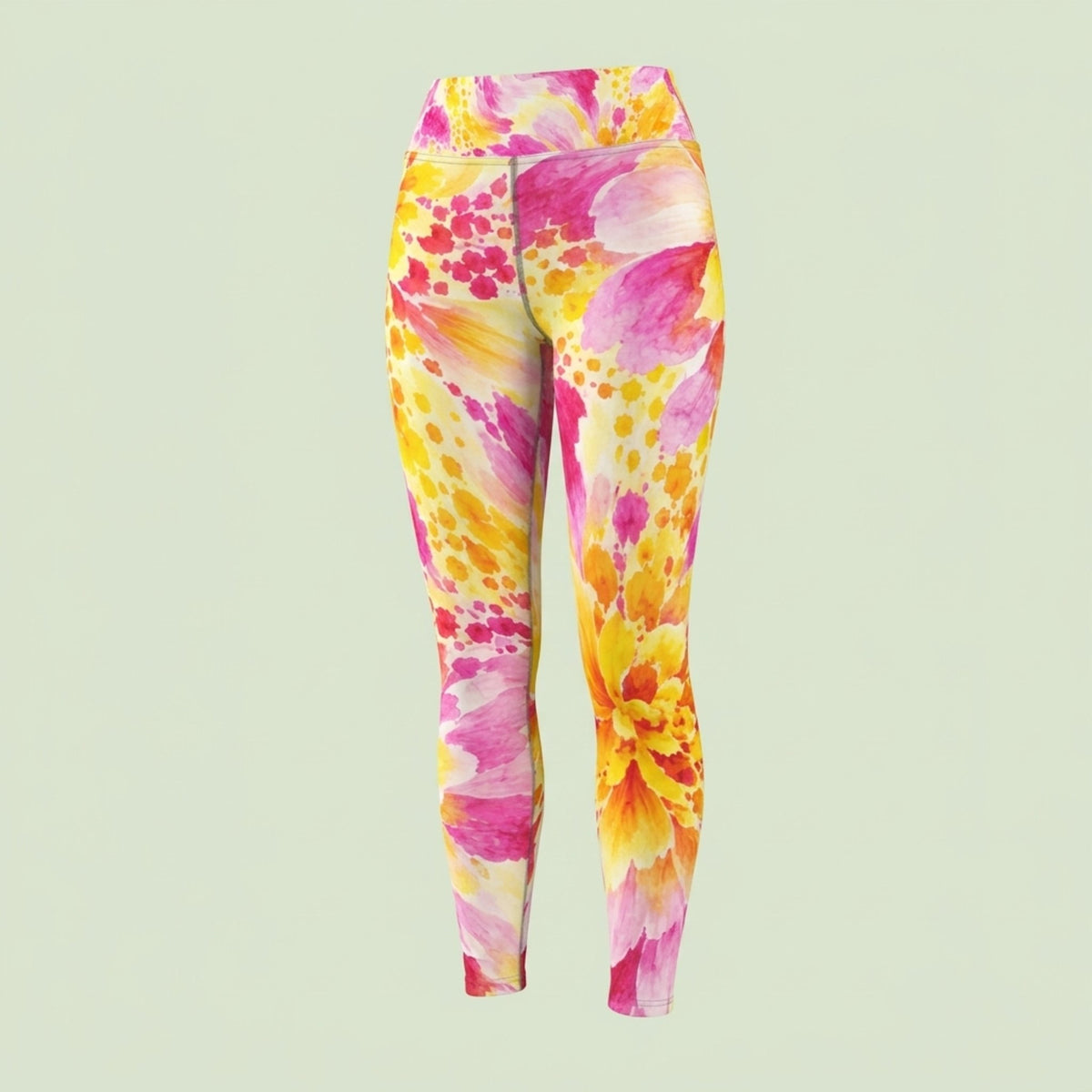 Labyrinth Dahlia Yoga Leggings