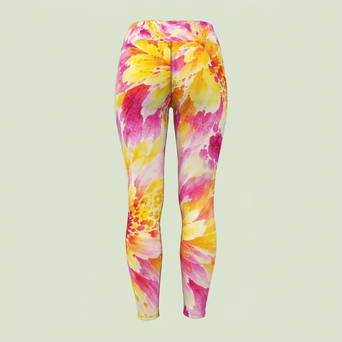 Labyrinth Dahlia Yoga Leggings