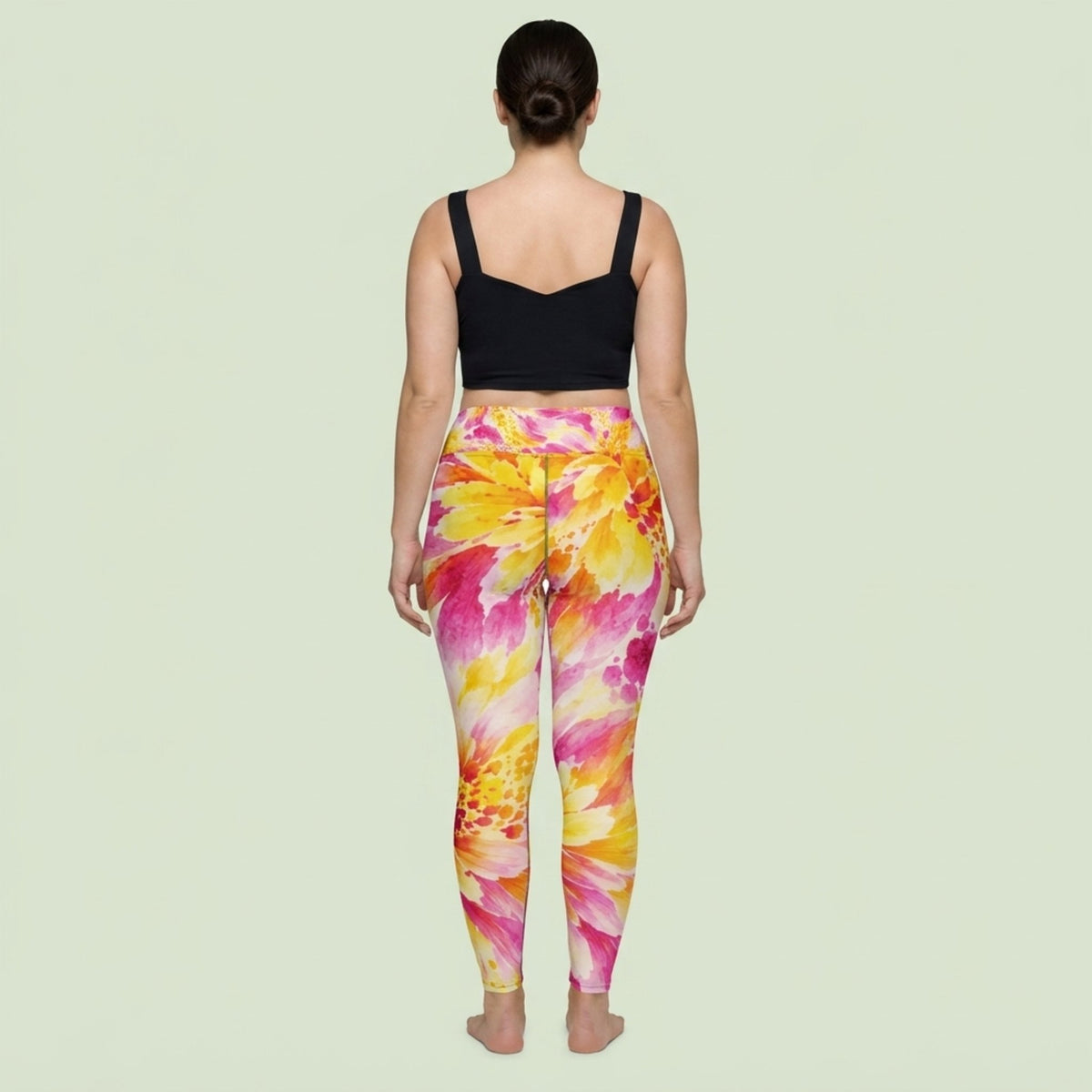 Labyrinth Dahlia Yoga Leggings