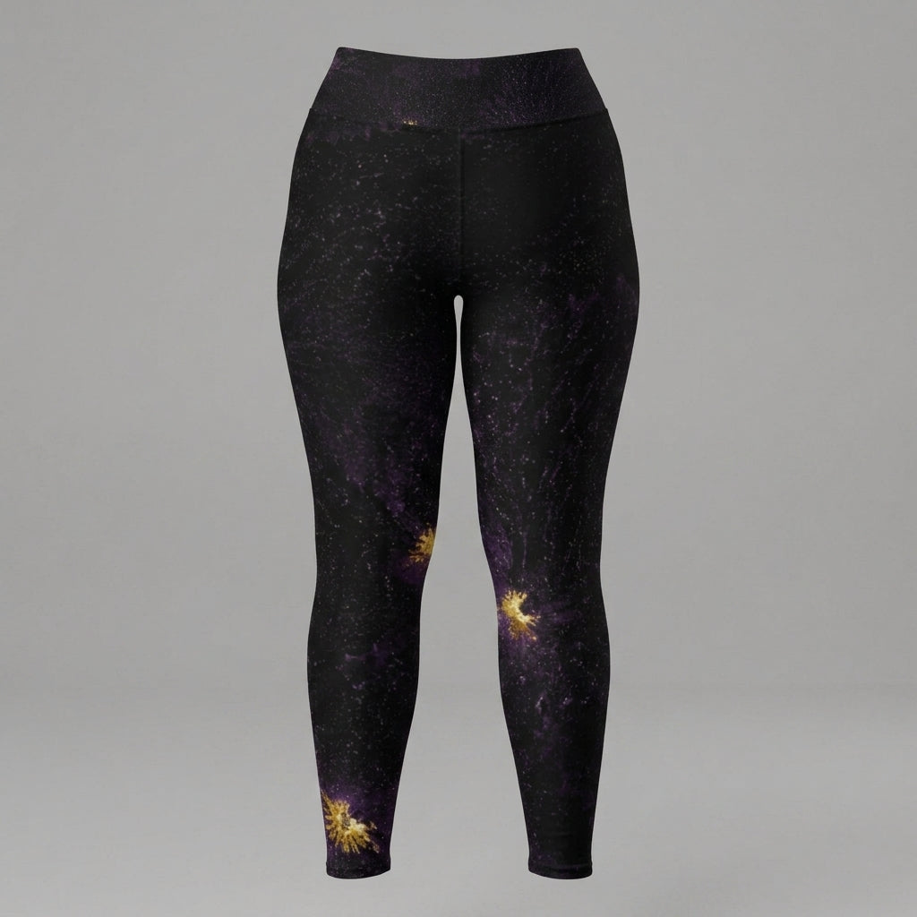 Plus-size activewear leggings display