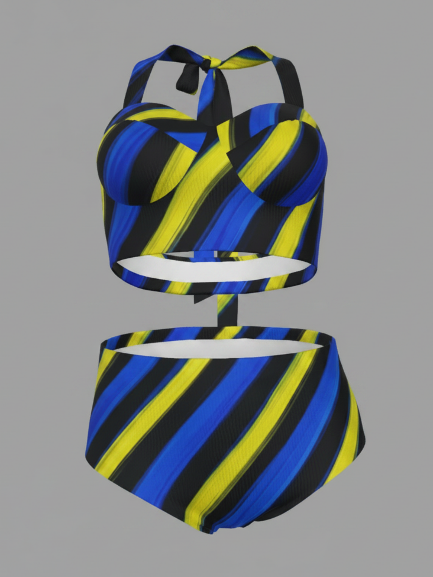 THE ROYAL ANGELFISH // HALTER SWIMSUIT SET