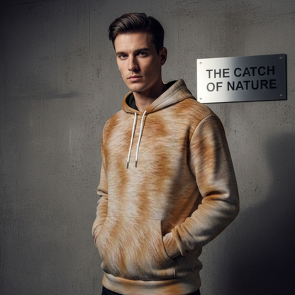 THE MARMALADE MAVERICK // ORANGE TABBY DNA-MATCH HOODIE (V.02)