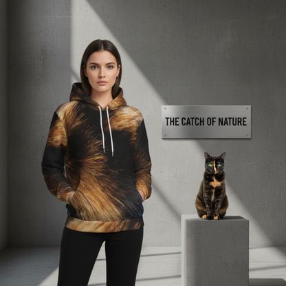 THE OBSIDIAN MOSAIC // TORTOISESHELL DNA-MATCH HOODIE