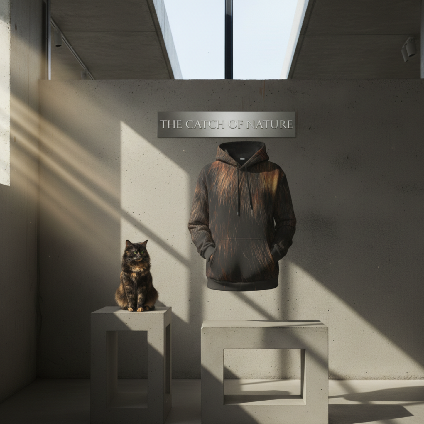 THE OBSIDIAN MOSAIC // TORTOISESHELL DNA-MATCH HOODIE