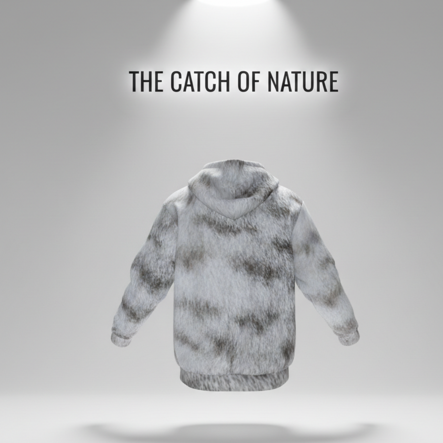 THE FROST SOVEREIGN // ICY WHITE DNA-MATCH HOODIE