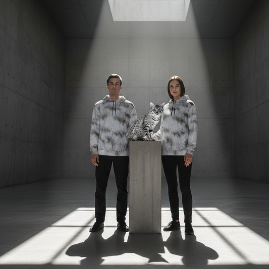 THE FROST SOVEREIGN // ICY WHITE DNA-MATCH HOODIE