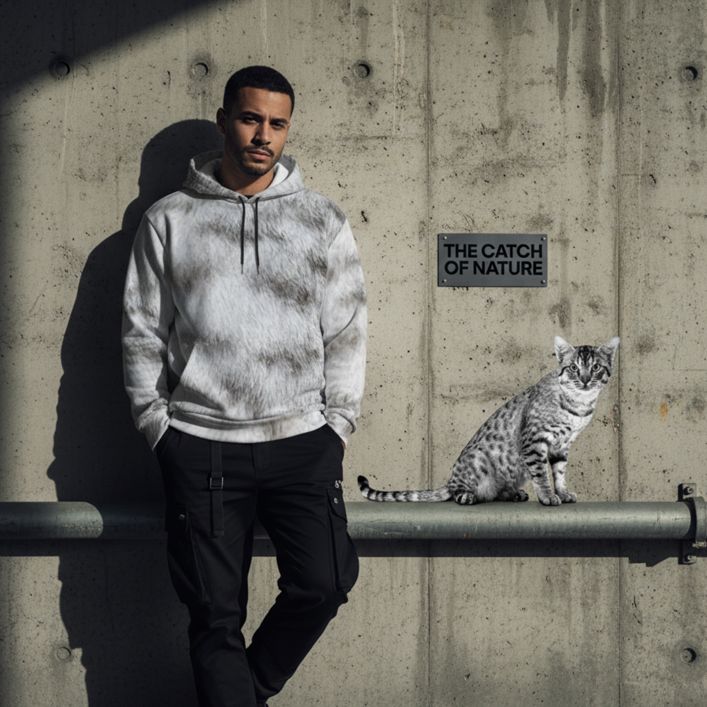 THE FROST SOVEREIGN // ICY WHITE DNA-MATCH HOODIE