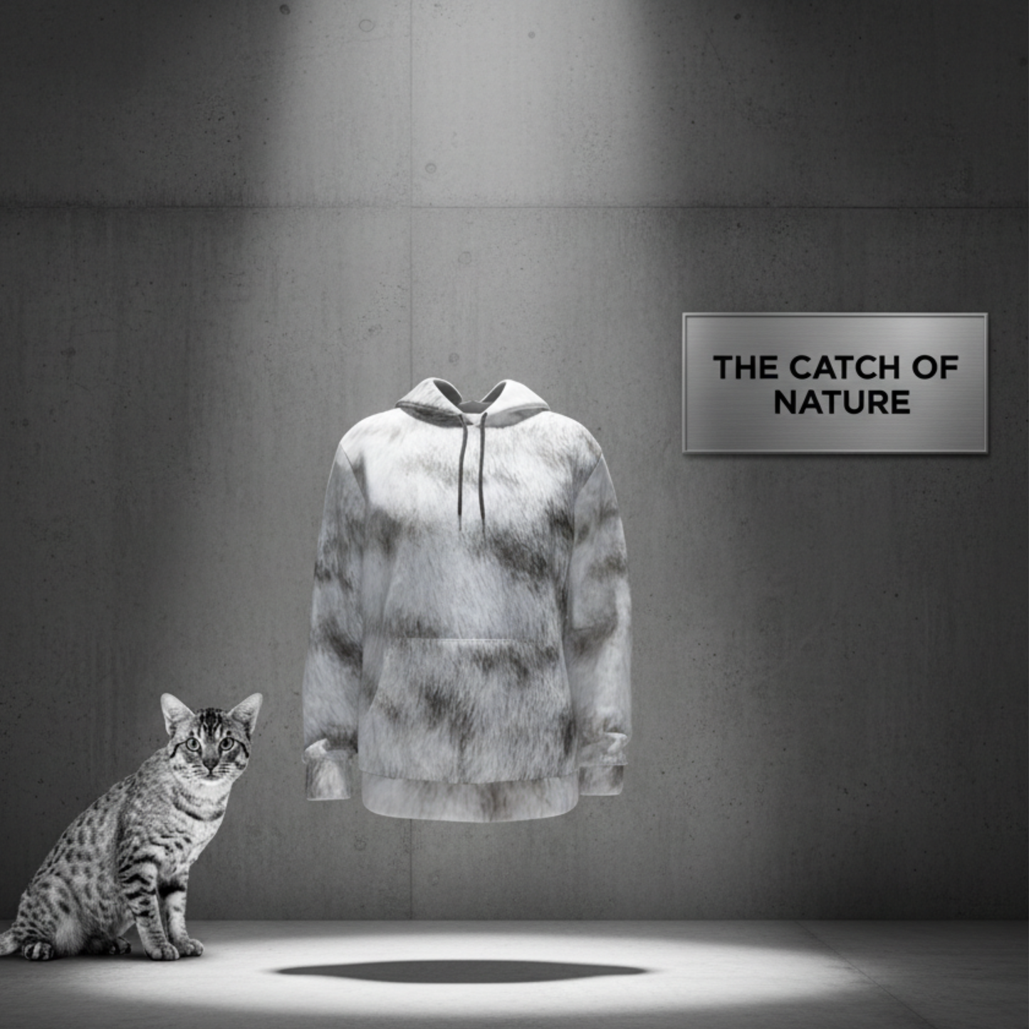 THE FROST SOVEREIGN // ICY WHITE DNA-MATCH HOODIE