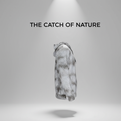 THE FROST SOVEREIGN // ICY WHITE DNA-MATCH HOODIE