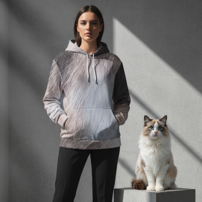 THE TRILOGY MOSAIC // CALICO DNA-MATCH HOODIE