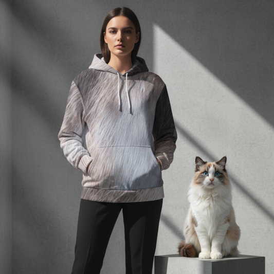 THE TRILOGY MOSAIC // CALICO DNA-MATCH HOODIE