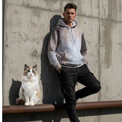 THE TRILOGY MOSAIC // CALICO DNA-MATCH HOODIE
