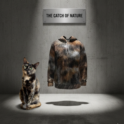 THE OBSIDIAN MOSAIC // TORTOISESHELL DNA-MATCH HOODIE