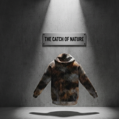 THE OBSIDIAN MOSAIC // TORTOISESHELL DNA-MATCH HOODIE