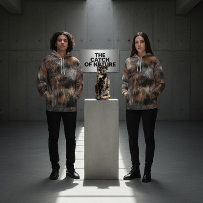 THE OBSIDIAN MOSAIC // TORTOISESHELL DNA-MATCH HOODIE
