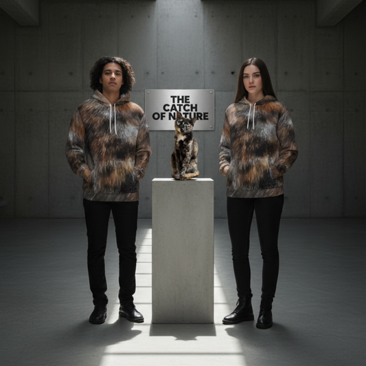 THE OBSIDIAN MOSAIC // TORTOISESHELL DNA-MATCH HOODIE