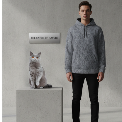 THE GRAPHITE SOVEREIGN // BRITISH BLUE DNA-MATCH HOODIE