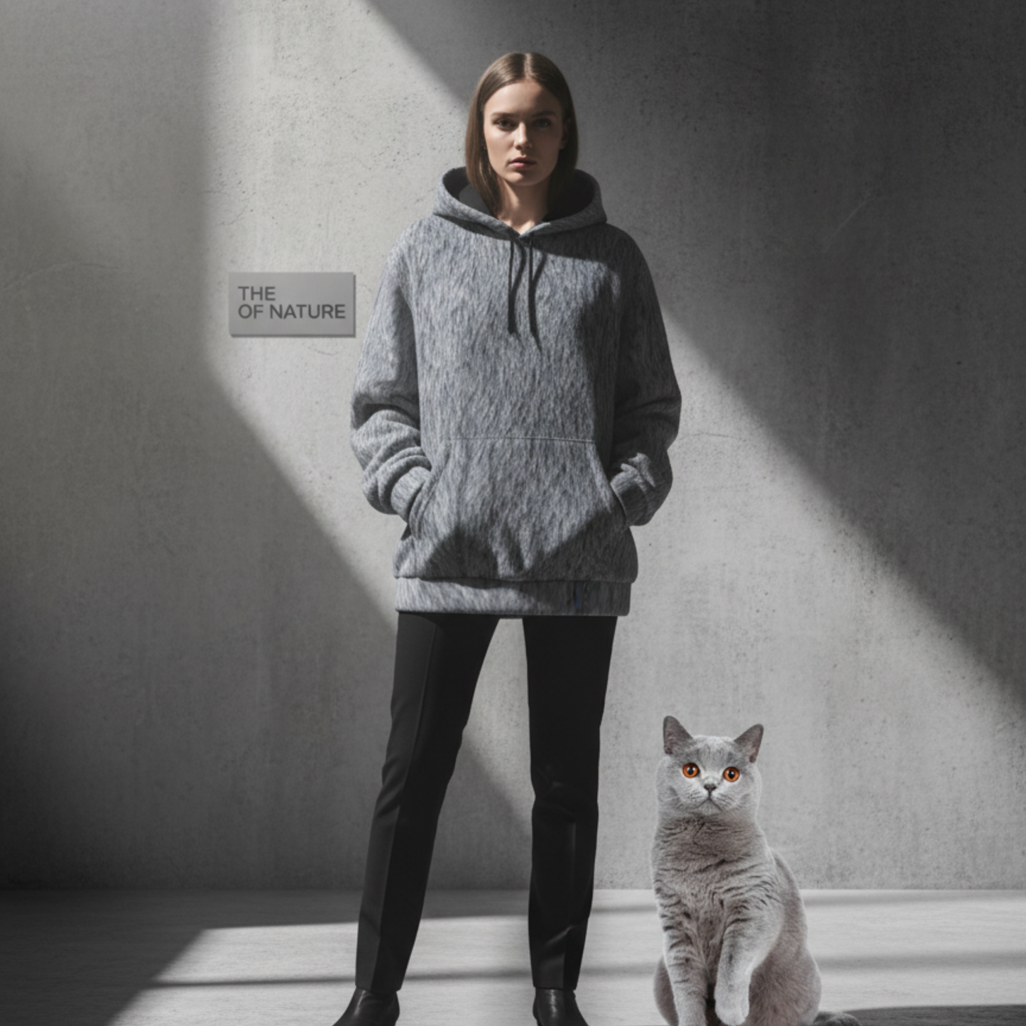 THE GRAPHITE SOVEREIGN // BRITISH BLUE DNA-MATCH HOODIE