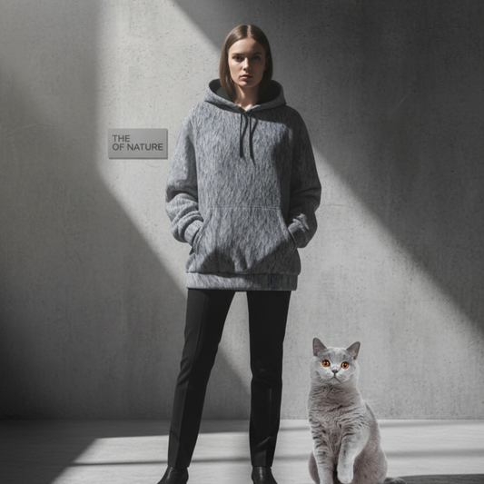 THE GRAPHITE SOVEREIGN // BRITISH BLUE DNA-MATCH HOODIE