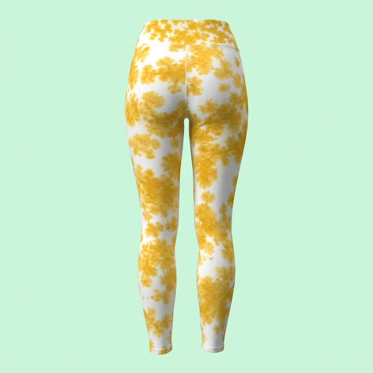 Rancho Bariloche Orchid Yoga Leggings – abstract print from the real flower, image 11