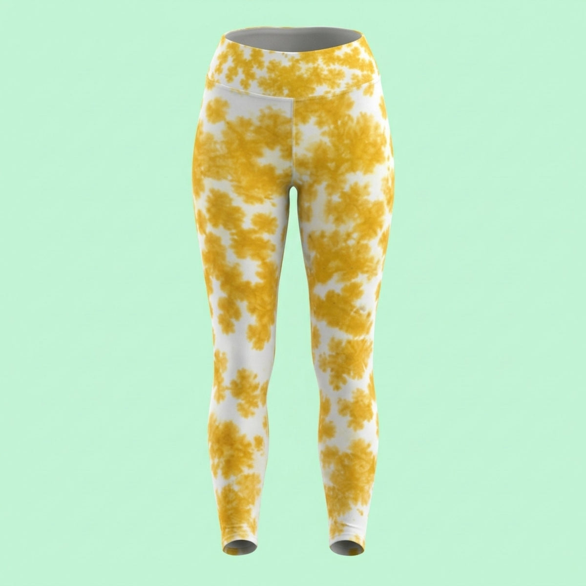 Rancho Bariloche Orchid Yoga Leggings – abstract print from the real flower, image 12