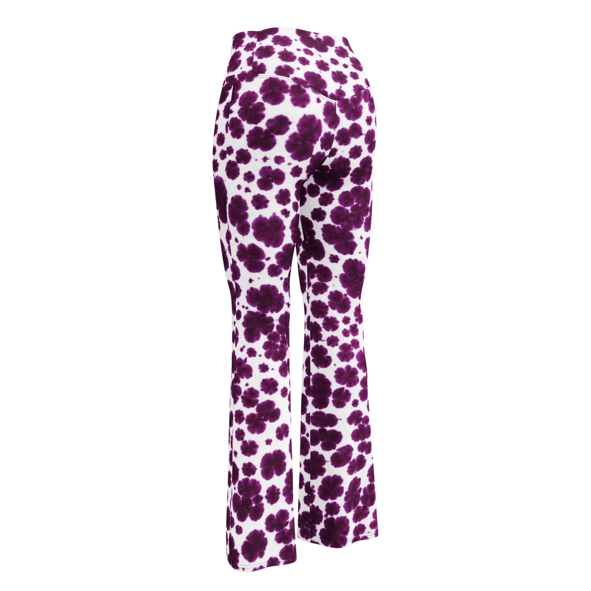 Lioulin Wild Cat Flare Leggings - back view