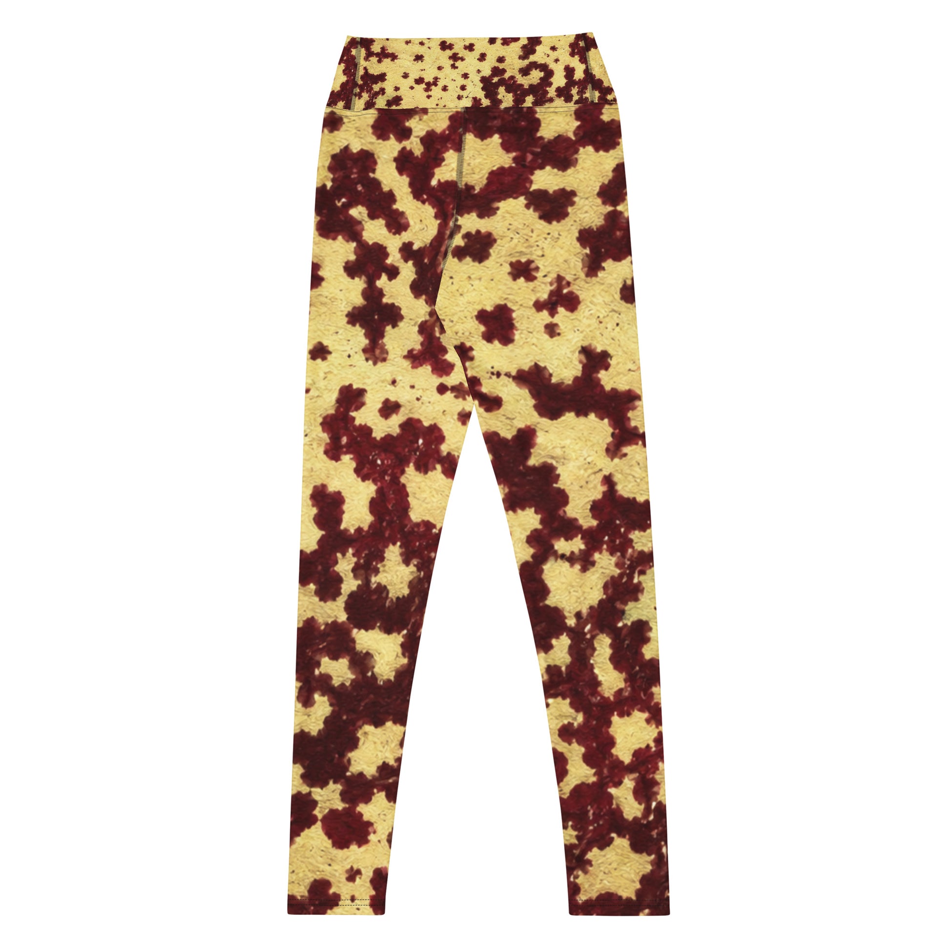 Godefroyae Orchid Leggings - back view