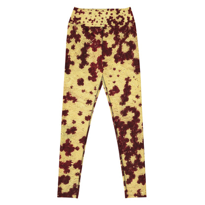 Godefroyae Orchid Leggings - front view