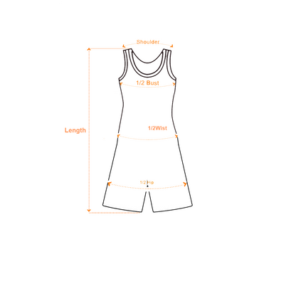 The Royal Angelfish — Short-Legged Swimsuit