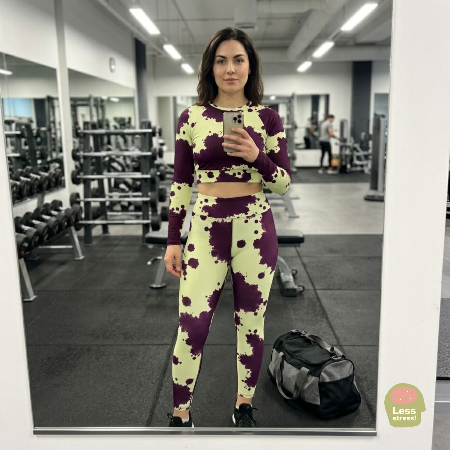 Autumn Fest orchid Yoga Leggings