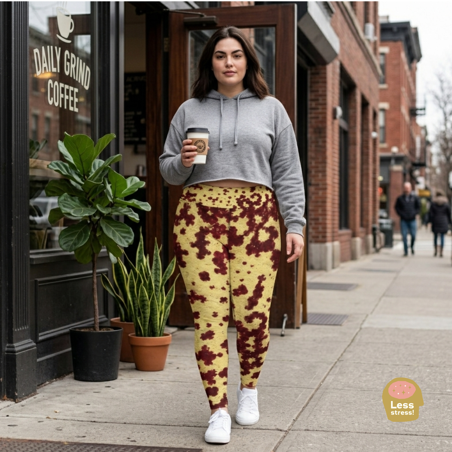 Godefroyae Orchid Leggings