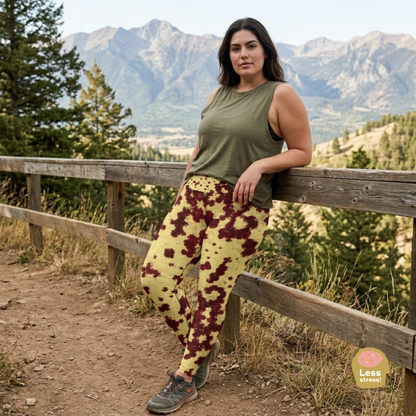 Godefroyae Orchid Leggings