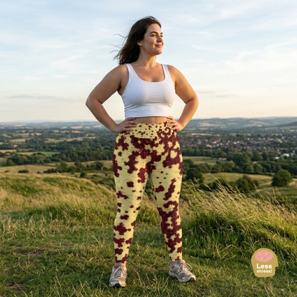 Godefroyae Orchid Leggings